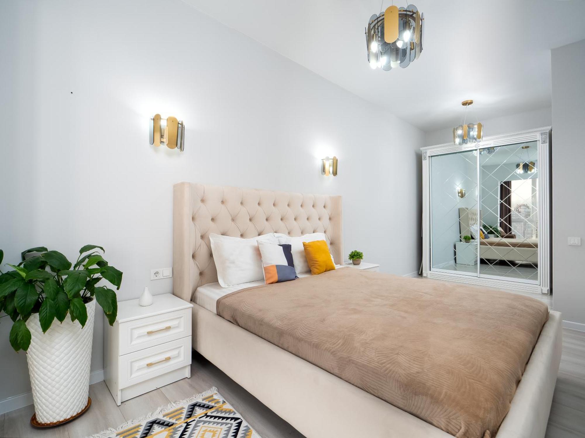 Apartment с потрясающим видом на горы-бизнес блок Almaty